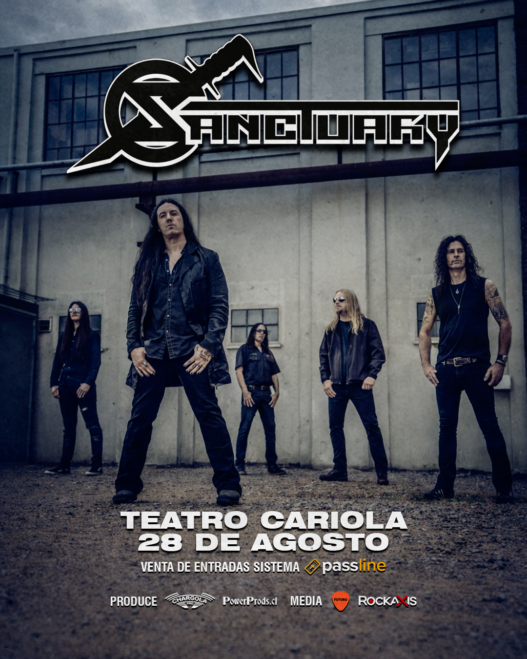 Sanctuary confirma su debut en Chile